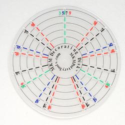 Decoration disk set of 2 MKM Tools small 10 cm - Image 2