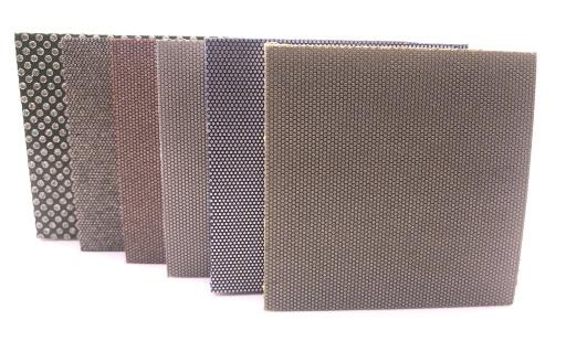 FDP2 Set of p pieces Flexible Diamond Sanding Pads, Square Corner