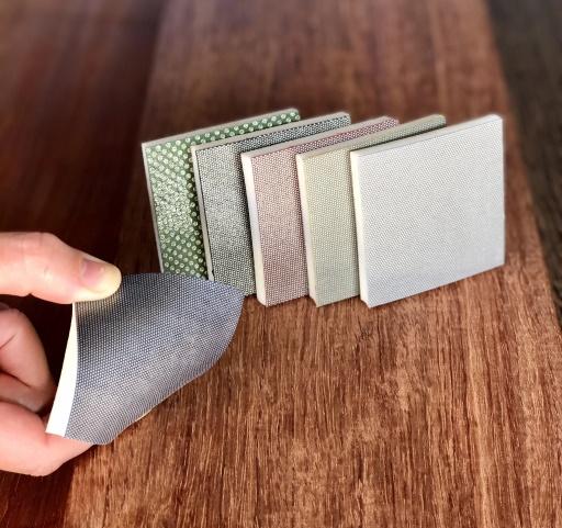 FDP2 Set of p pieces Flexible Diamond Sanding Pads, Square Corner - Image 2