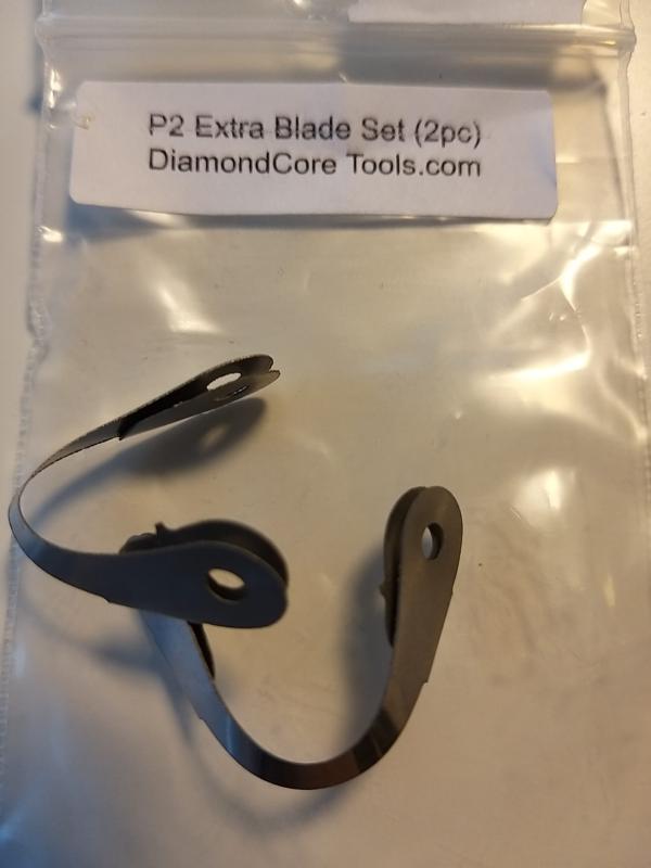 P2 U tip loose blade set of 2 Diamondcoretools - Image 2